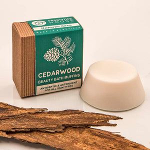 Bath Muffin - CEDAR WOOD